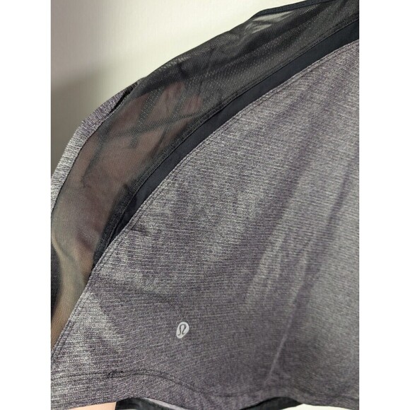 Lululemon Run Off Route Tank Top Black Mesh Size Small/Medium - Picture 8 of 10